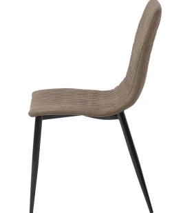 Beliani Tuoli Keinonahka Vaaleanruskea 2 Kpl Montana Flash Sale