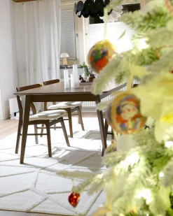 Beliani Tuoli Kumipuu Tumma Puu/Valkoinen 2 Kpl Lynn Flash Sale