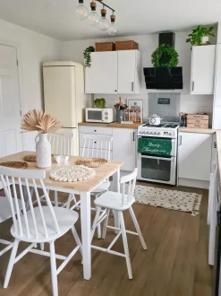 Beliani Tuoli Kumipuu Valkoinen 2 Kpl Burbank Cheap