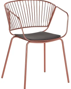 Beliani Tuoli Metalli Kupari 2 Kpl Rigby Store