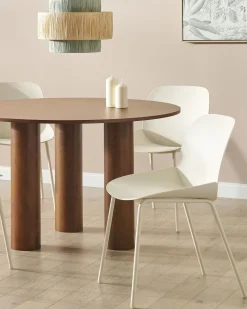 Beliani Tuoli Muovi Beige 2 Kpl Milaca Sale