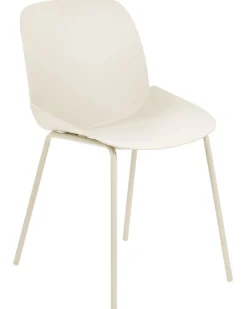 Beliani Tuoli Muovi Beige 2 Kpl Milaca Sale