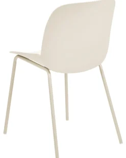 Beliani Tuoli Muovi Beige 2 Kpl Milaca Sale
