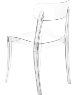 Beliani Tuoli Muovi Kirkas 2 Kpl Covington Online