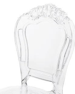 Beliani Tuoli Muovi Kirkas 2 Kpl Vermont Fashion