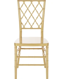 Beliani Tuoli Muovi Kulta 2 Kpl Clarion Discount