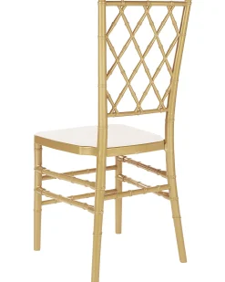 Beliani Tuoli Muovi Kulta 2 Kpl Clarion Discount