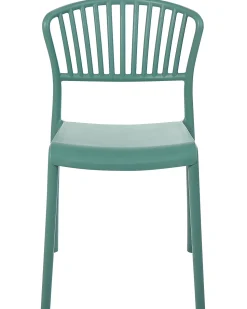 Beliani Tuoli Muovi Mintunvihrea 4 Kpl Gela Best Sale