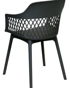 Beliani Tuoli Muovi Musta 2 Kpl Almira Cheap