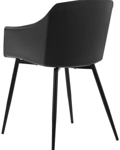 Beliani Tuoli Muovi Musta 2 Kpl Fonda Store