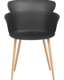 Beliani Tuoli Muovi Musta 2 Kpl Sumkley Discount