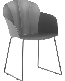 Beliani Tuoli Muovi Musta 2 Kpl Sylva Online