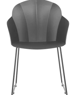 Beliani Tuoli Muovi Musta 2 Kpl Sylva Online