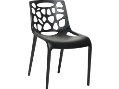 Beliani Tuoli Muovi Musta Morgan Cheap