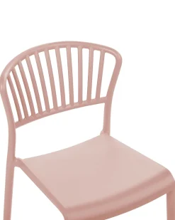 Beliani Tuoli Muovi Pastellipinkki 4 Kpl Gela Shop