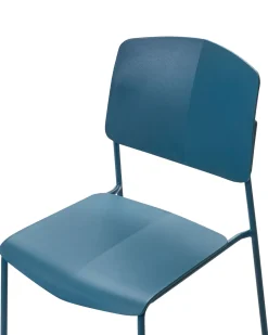 Beliani Tuoli Muovi Sininen 4 Kpl Astoria Store