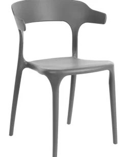 Beliani Tuoli Muovi Tummanharmaa 8 Kpl Gubbio Shop