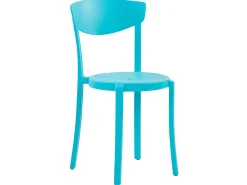 Beliani Tuoli Muovi Turkoosi 4 Kpl Vieste Outlet
