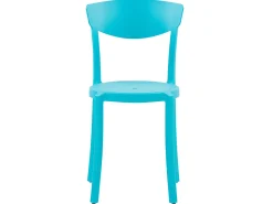 Beliani Tuoli Muovi Turkoosi 4 Kpl Vieste Outlet