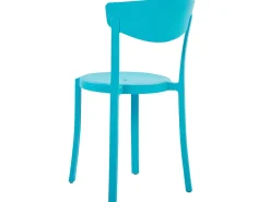 Beliani Tuoli Muovi Turkoosi 4 Kpl Vieste Outlet
