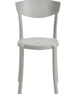 Beliani Tuoli Muovi Vaaleanharmaa 8 Kpl Vieste Store