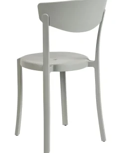 Beliani Tuoli Muovi Vaaleanharmaa 8 Kpl Vieste Store