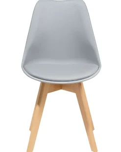 Beliani Tuoli Muovi Vaaleanharmaa 2 Kpl Dakota Ii Best Sale