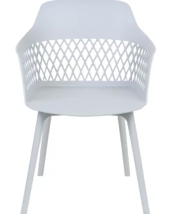 Beliani Tuoli Muovi Vaaleanharmaa 2 Kpl Almira Best Sale