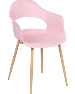 Beliani Tuoli Muovi Vaaleanpunainen 2 Kpl Utica Cheap