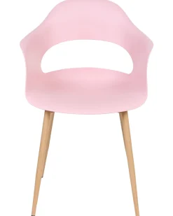Beliani Tuoli Muovi Vaaleanpunainen 2 Kpl Utica Cheap
