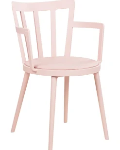 Beliani Tuoli Muovi Vaaleanpunainen 4 Kpl Morill New