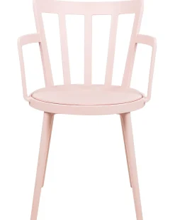 Beliani Tuoli Muovi Vaaleanpunainen 4 Kpl Morill New