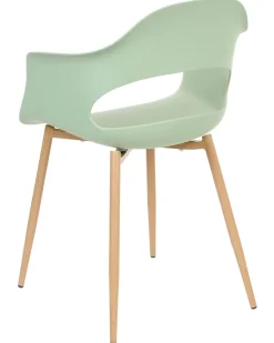 Beliani Tuoli Muovi Vaaleanvihrea 2 Kpl Utica Clearance