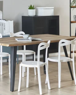 Beliani Tuoli Muovi Valkoinen 4 Kpl Camogli Cheap