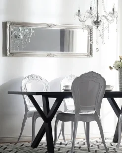 Beliani Tuoli Muovi Valkoinen 2 Kpl Vermont Hot