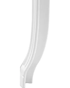 Beliani Tuoli Muovi Valkoinen 2 Kpl Vermont Hot