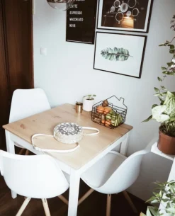 Beliani Tuoli Muovi Valkoinen 2 Kpl Dakota Sale