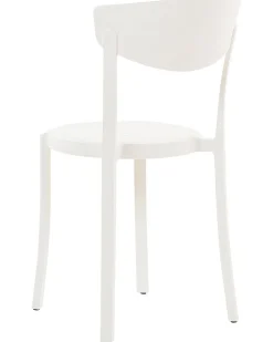 Beliani Tuoli Muovi Valkoinen 4 Kpl Vieste Cheap