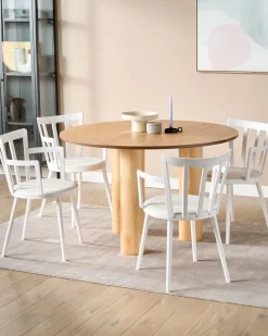 Beliani Tuoli Muovi Valkoinen 4 Kpl Morill Best Sale