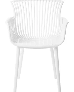 Beliani Tuoli Muovi Valkoinen 4 Kpl Pesaro Cheap