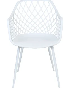 Beliani Tuoli Muovi Valkoinen 2 Kpl Nashua Ii Best Sale