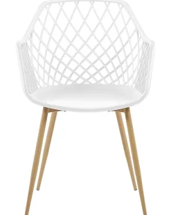 Beliani Tuoli Muovi Valkoinen 2 Kpl Nashua Outlet