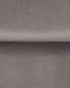 Beliani Tuoli Sametti Harmaa 2 Kpl Rockford New