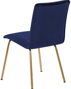 Beliani Tuoli Sametti Laivastonsininen 2 Kpl Rubio Sale