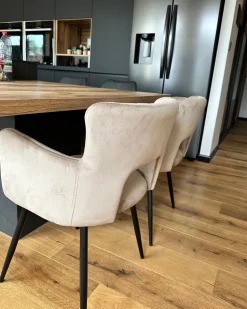 Beliani Tuoli Sametti Oliivinvihrea 2 Kpl Sanilac Cheap