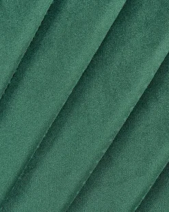 Beliani Tuoli Sametti Smaragdinvihrea 2 Kpl Altoona Store