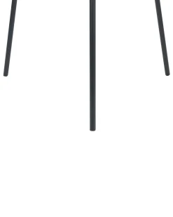 Beliani Tuoli Sametti Vaaleanharmaa/Musta 2 Kpl Boonville New