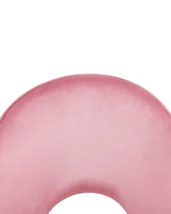 Beliani Tuoli Sametti Vaaleanpunainen 2 Kpl Covelo Fashion