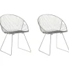 Beliani Tuoli Teras Hopea 2 Kpl Aurora Cheap