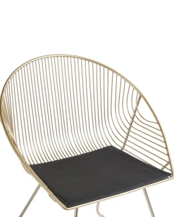 Beliani Tuoli Teras Kulta 2 Kpl Aurora Fashion